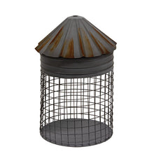 Load image into Gallery viewer, Distressed Metal Silo Lantern