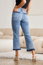 Load image into Gallery viewer, Judy Blue Full Size Release Hem Cropped Bootcut Jeans
