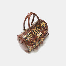 Load image into Gallery viewer, Nicole Lee USA Leopard Boston Bag
