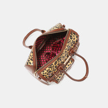 Load image into Gallery viewer, Nicole Lee USA Leopard Boston Bag
