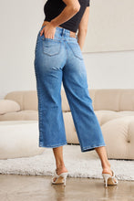 Load image into Gallery viewer, Judy Blue Full Size Braid Side Detail Wide Leg Jeans
