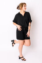 Load image into Gallery viewer, Dolman Sleeve Top in Black
