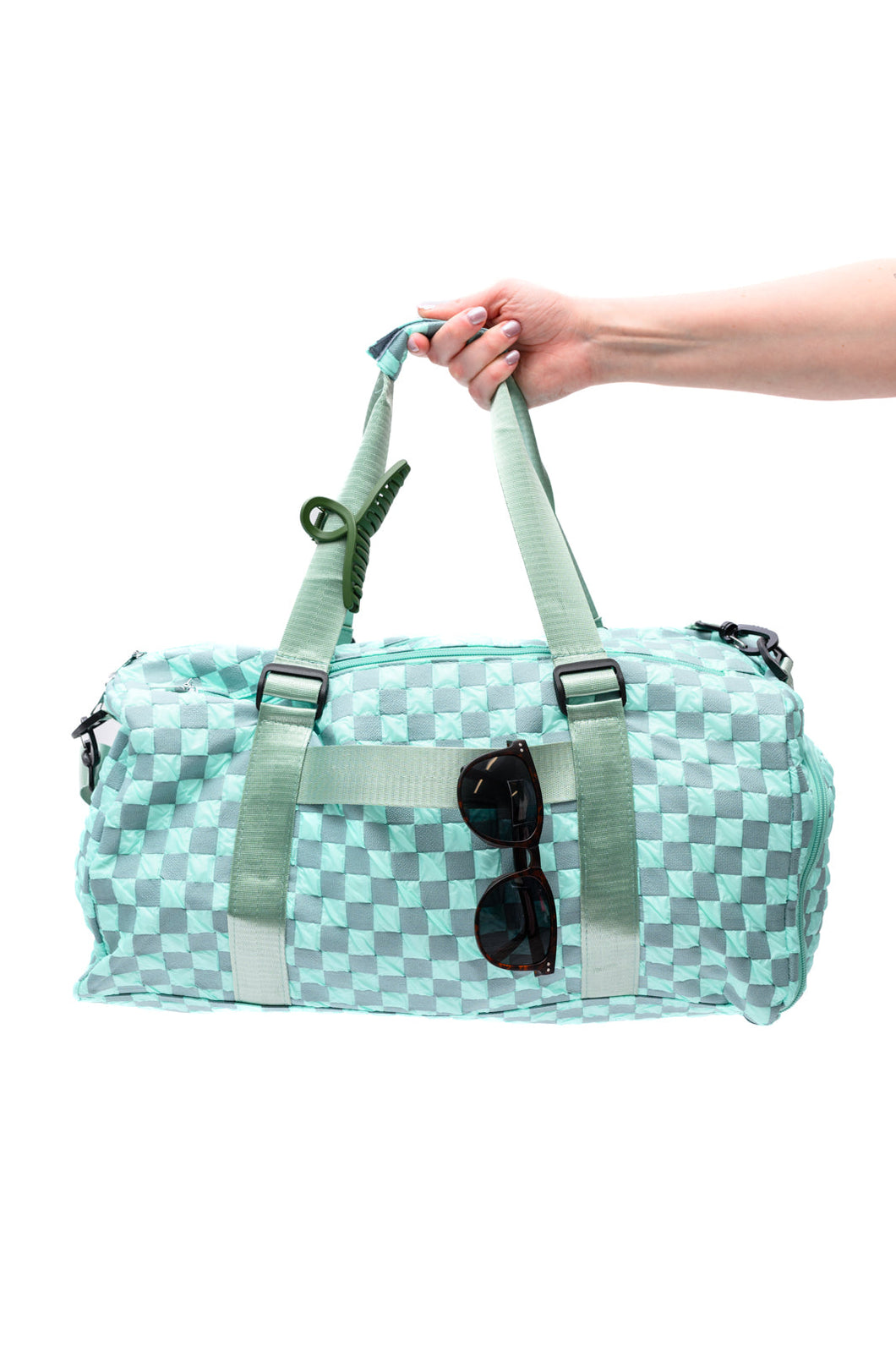 Travel Duffle in Teal