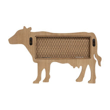 Load image into Gallery viewer, Folding Chicken Wire &amp; Wood Cow Shelf
