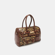 Load image into Gallery viewer, Nicole Lee USA Leopard Boston Bag
