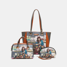 Load image into Gallery viewer, Nicole Lee USA JOURNEY OF STEPHANIE 3-Piece Handbag Set
