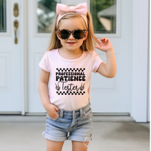 Load image into Gallery viewer, Proffessional Patience Tester Youth &amp; Toddler Tee
