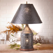 Load image into Gallery viewer, Tinner&#39;s Revere Lamp with Shade
